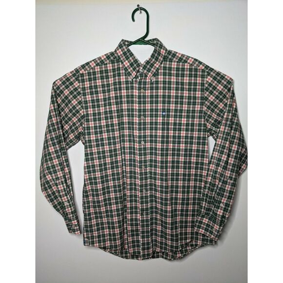 Men's Southern Tide Classic Fit Long Sleeve Checked Button Down Shirt, Medium - Picture 1 of 6